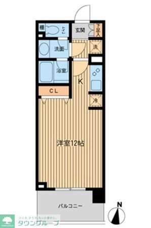 ドゥーエ横濱台町の物件間取画像